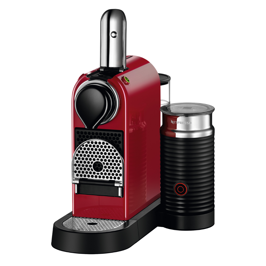 Nespresso Citiz Milk Coffee Machine Red Italian Deli Online