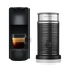 Nespresso Essenza Mini Coffee Machine &  Aeroccino, Black