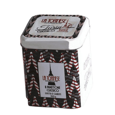 La Torinese Panettocino Classic in Tin Gift Box 100G