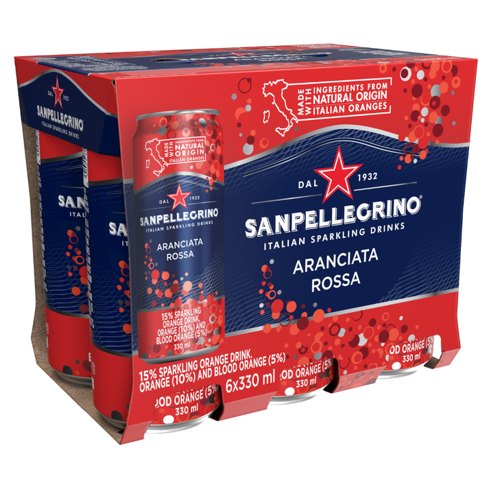 Sanpellegrino | Italian Sparkling Drinks | Blood Orange 330ML – Italian ...